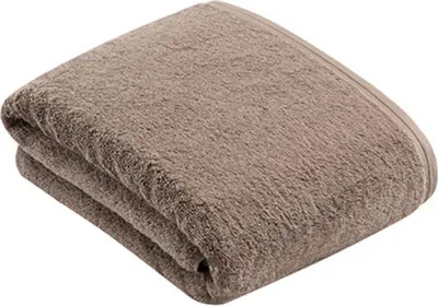 Produktbild von Vossen 118098 | Badetuch Vegan Life Badetuch, 100 x 150 cm - Farbe: Pepplestone - Größe: 100 x 150 cm