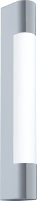 Produktbild von EGLO LED Wandlampe Tragacete, Wandleuchte Spiegel, Spiegelleuchte aus Edelstahl und Kunststoff, Badezimmer Lampe, Feuchtraumleuchte, IP 44, L: 35 cm