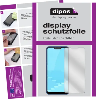 Zdjęcie produktu dla 4x przezroczysty ochraniacz ekranu dla Oppo Realme C1 (2019) folia ochronna wyświetlacza dipos