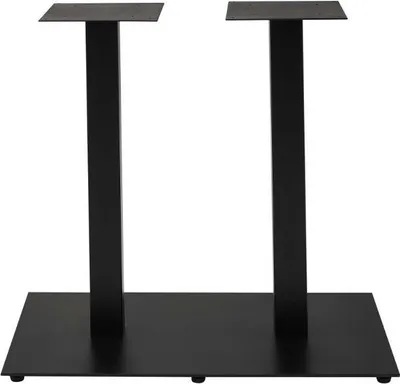 Produktbild von Doppel-Tischgestell schwarz 72 cm 80x48 NAPOLI