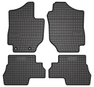 Zdjęcie produktu dla Dywaniki gumowe do Suzuki Jimny II 2018- – 4 szt., czarne, dopasowane – Wielganizator SolidPRO