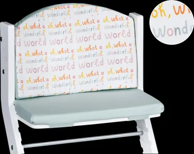 Produktbild von tiSsi® Sitzverkleinerer mint wonderful world für Treppenhochstuhl tiSsi® 100720