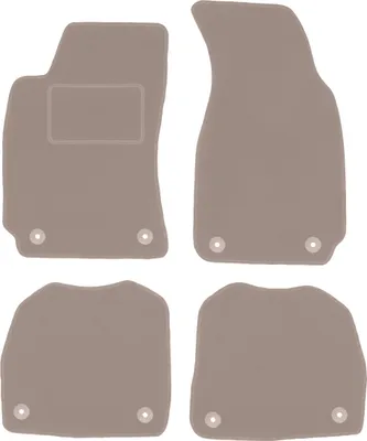 Produktbild von Velours-Autoteppiche für: Skoda Superb I Sedan (2001-2008) Beige
