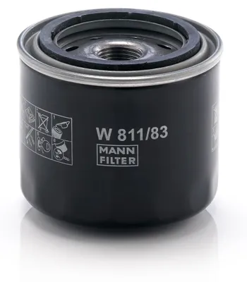 Produktbild von MANN Ölfilter Patrone für Nissan Micra