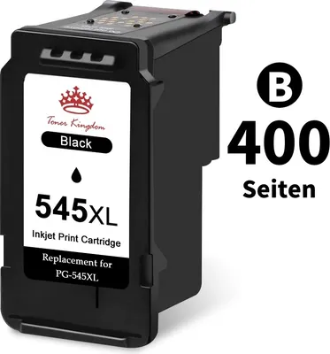 Produktbild von 🔥🔥🔥1er XXL Schwarz PG-545XL Druckerpatrone für Canon 545 XL für🖨️Pixma MX490 MX495 TR4550 TR4551 TS3150 iP2800 iP2850 MG2450 MG2550 MG2550S MG2920
