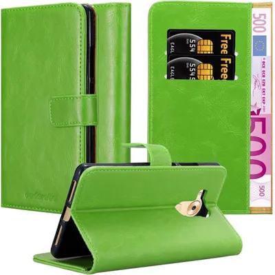 Obrázek produktu pro Cadorabo pouzdro pro Huawei MATE 8 Protective Case in Green Kryt na mobilní telefon Pouzdro typu kniha Pouzdro Luxury