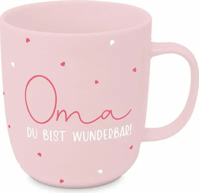 Obrázok produktu pre PPD Grandma Mug 2.0 D@H, hrnček na kávu, hrnček, hrnček, šálka, New Bone China, ružová, 400 ml, 561102074