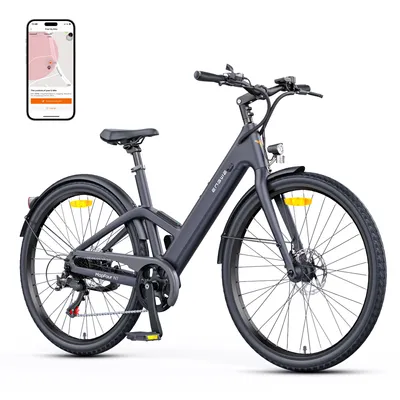 Produktbild von ENGWE E Bike, City E-Bike & E-Hollandrad mit 36V 10Ah Akku bis 100km, Drehmomentunterstützung, SHIMANO 7-Gang, APP & Bluetooth, Innenläufermotor N1
