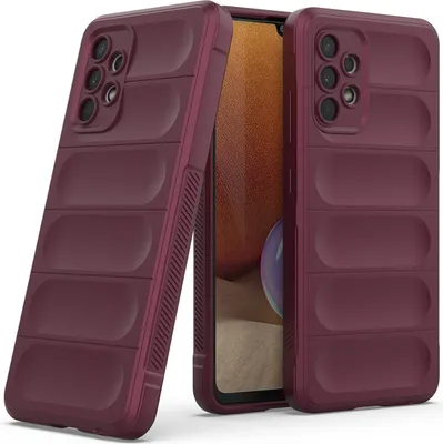 Produktbild von Samsung A32 4G Hülle, Weich TPU Silikon Stossfest Anti-rutsch Schutzhülle für Samsung Galaxy A32 4G bordeaux