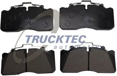 Produktbild von TRUCKTEC AUTOMOTIVE Bremsbeläge Satz Hinten Bremsklötze 01.35.253