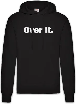 Produktbild von Urban Backwoods Over It, Herren Hoodie, Farbe: Schwarz, Größe: M