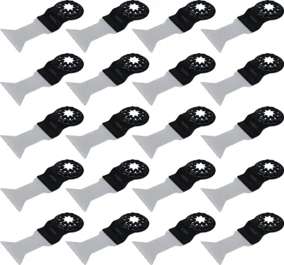 Image de Lames de scie multifonctions Starlock pour métal et bois 44 x 55 mm – Carton de 10 pièces