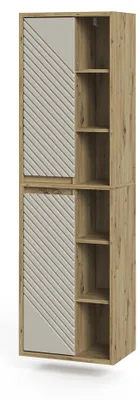 Zdjęcie produktu dla Szafka łazienkowa Vicco Viola Dąb artisan/Kaszmir 50.2 x 170 cm, Model 60724