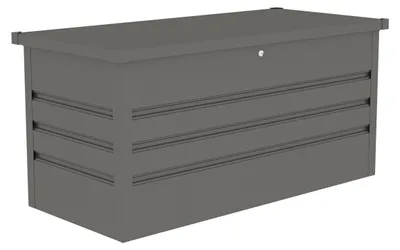 Productafbeelding van Tuinbox G21 Denver, 400 liter, metallic grijs, van plaatstaal
