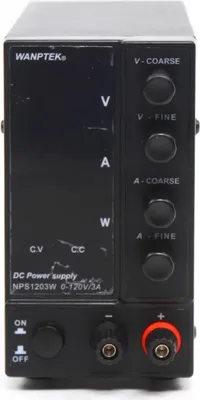 Image de Alimentation de laboratoire - Alimentation de bureau CC réglable - 0-120 V 3 A - 360 W - Affichage numérique - CA vers CC