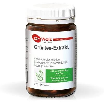 Obrázok produktu pre Dr. Wolz Extrakt zo zeleného čaju, 120 kapsúl