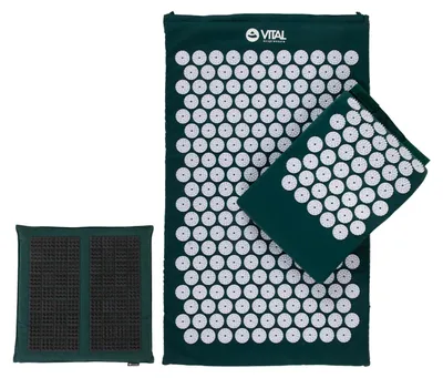 Produktbild von VITAL Akupressurmatte & Nackenrolle, Deluxe-Set SPIKY