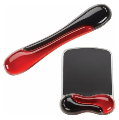 Immagine prodotto di Tappetino per mouse Kensington Duo Gel Pad Mouse Rosso