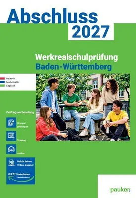 Produktbild von Werkrealschule Baden-Württemberg | pauker Aufgabenband 2027