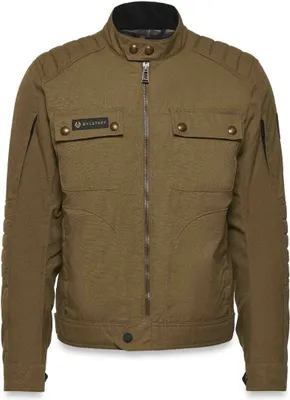 Produktbild von Belstaff Roberts wasserdichte Motorrad Textiljacke, oliv, 3XL