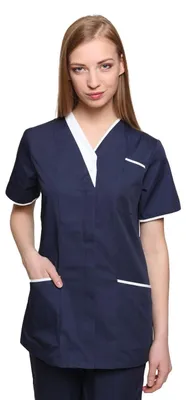 Imagen del producto de Solidchoice: Túnica uniforme para damas, ideal para el sector de la salud