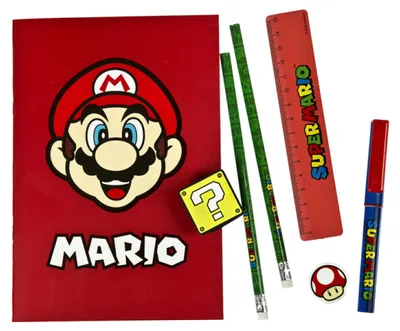 Obrázek produktu pro Sada školních potřeb Super Mario