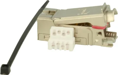 Produktbild von HARTING Han RJ45 Kabelbuchse Cat.6A Buchseneinsatz (F) Schneidklemmanschluss (IDC-Kontakte), 8-polig 50V, 1A - 1 Stück