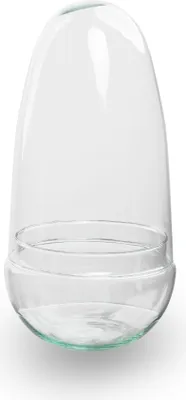 Produktbild von Glaskolben - Glasglocke - Eiform - Geschlossenes Terrarium ↑ 25,5 cm