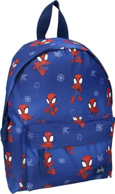 Produktbild von Spiderman Rucksack für Kinder – Blauer Ranzen Verstellbare Schultergurte und praktischer Stauraum für Schulsachen