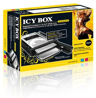 Obrázok produktu pre ICY BOX ICY BOX IB-2226STS - Mobiles Speicher-Rack - 2.5" (6.4 cm)