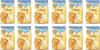 Produktbild von 12x Mulino Bianco Kekse Galletti 350g Italien biscuits cookies kuchen brioche