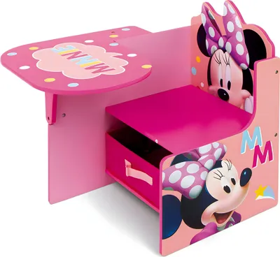 Immagine prodotto di Sedia combinata 2in1 con scrivania - Minnie Mouse