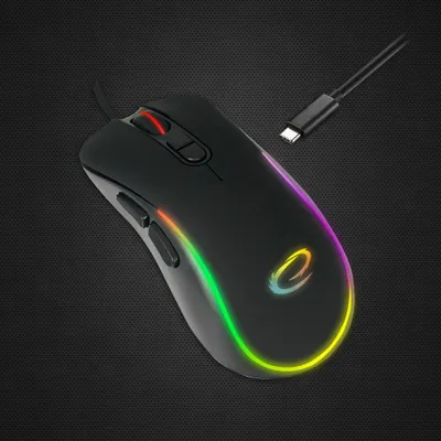 Image de ESPERANZA EGM303 mouse Right-hand USB Type-C Optical - Maus - 2.400 dpi