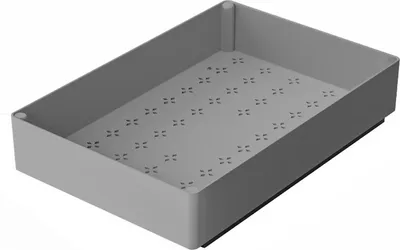 Image de Étagère de stockage, conception extensible, organisateur polyvalent, 1 pièce L