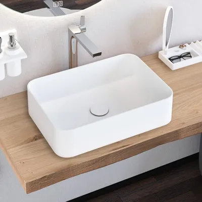 Immagine prodotto di Lavabo da appoggio in pietra Kronenbach, 50 x 35 cm