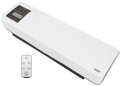 Produktbild von 2-in-1-Luftschleier mit Ventilator und Heizung, 1200 W, ADM 2069