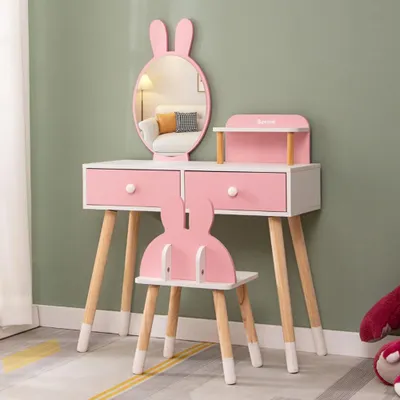 Obrázek produktu pro Baninni toaletní stolek pro děti Eliso Pink