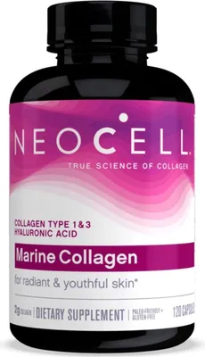 Productafbeelding van NeoCell marine collageen (120 caps.) 3646