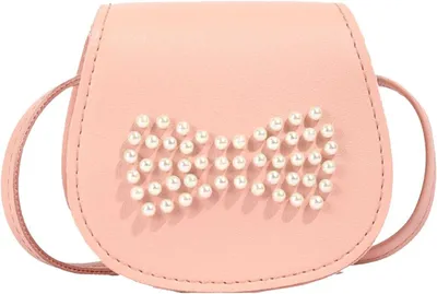 Produktbild von Schultertasche aus Kunstleder für Mädchen, Mini-Handtasche/Kinder-/Teenagertasche