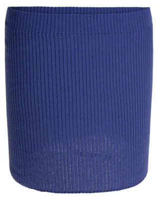 Image de Courrèges jupe femme bleue coton et Laine - S