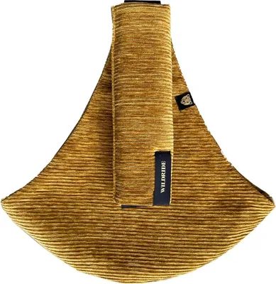 Produktbild von Wildride Kindertrage Cordstoff Kollektion (Hüfttrage), Farbe:Gold