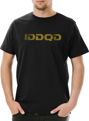 Produktbild von Urban Backwoods IDDQD, Herren T-Shirt, Farbe: Schwarz, Größe: 2XL