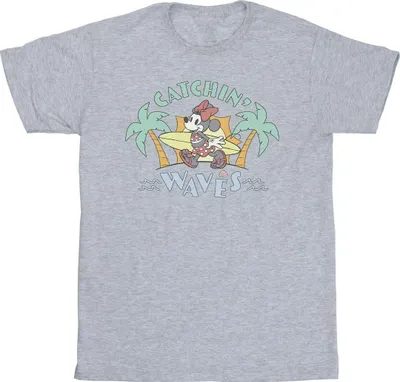 Produktbild von Disney - "Catchin Waves" T-Shirt für Herren BI41926 (M) (Grau)