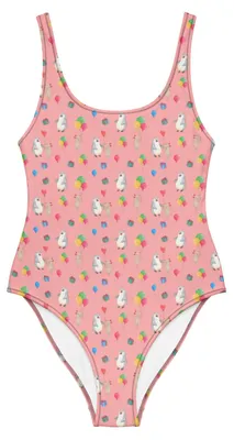 Produktbild von Mr. & Mrs. Panda Badeanzug Maus Pinguin Geburtstag Größe XXL - Rosa - Geschenk, Happy Birthday, Geburtstage, Schwimmanzug, Damen-Badeanzug, Shape-Badeanzug, Swimsuit