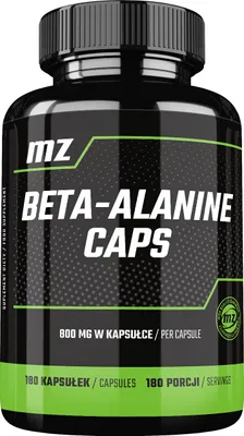 Image de Bêta Alanine 800 mg par gélule - 180 gélules végétaliennes - AminosĂ¤ure-ErgĂ¤nzung