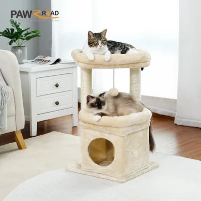 Produktbild von PAWZ Road Kleiner Kratzbaum 70cm Beige