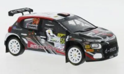 Produktbild von IXO 1:43 Citroen C3 R5, No.56, WRC, Rallye Monza, S.Lefebvre/T.Dubios, 2020