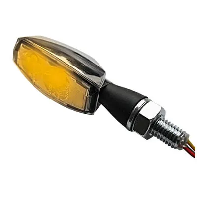 Immagine prodotto di Indicatore LED BLAZE, cromo, vetro trasparente, coppia, EG
