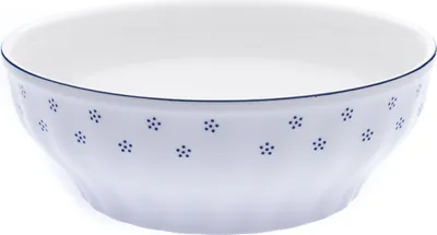 Produktbild von Zylindrische Schale, 22 cm, blaues Valbella, tschechisches Porzellan, G. Benedikt