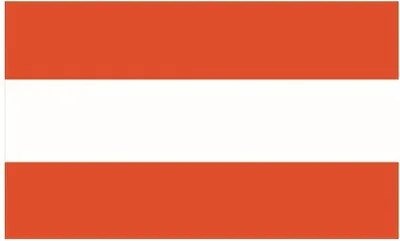 Produktbild von Talamex Österreichische Flagge Rot,Weiß 50 x 75 cm Rot,Weiß 50 x 75 cm
